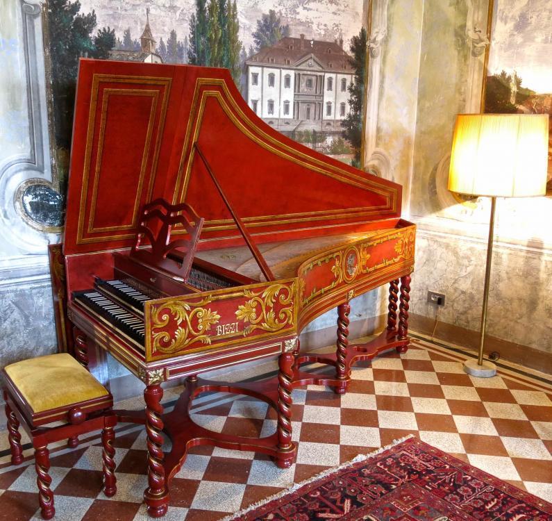 double manual harpsichord for sale