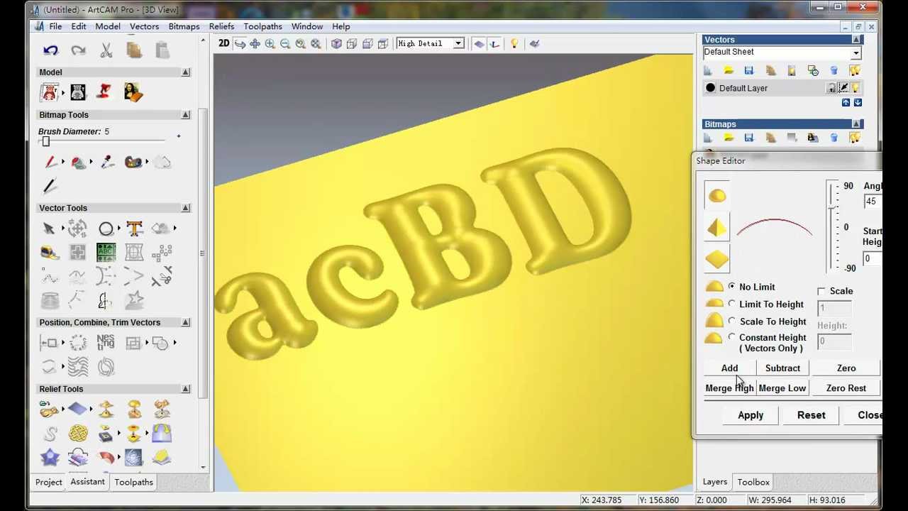 Bitmap To Vector Artcam 2008